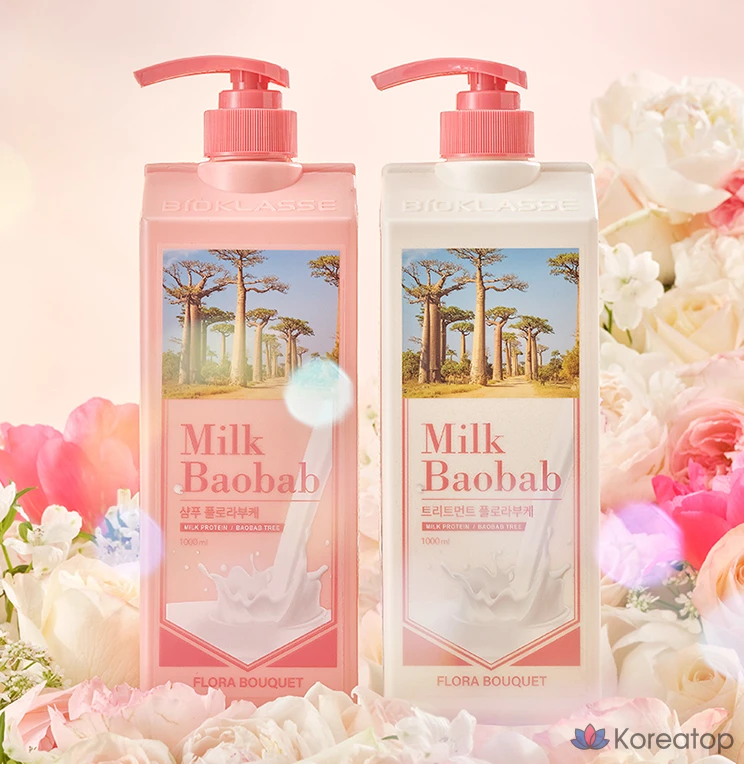 Набор для ухода Milk Baobab Flora Bouquet Hair 2-piece Set, 1 шт.