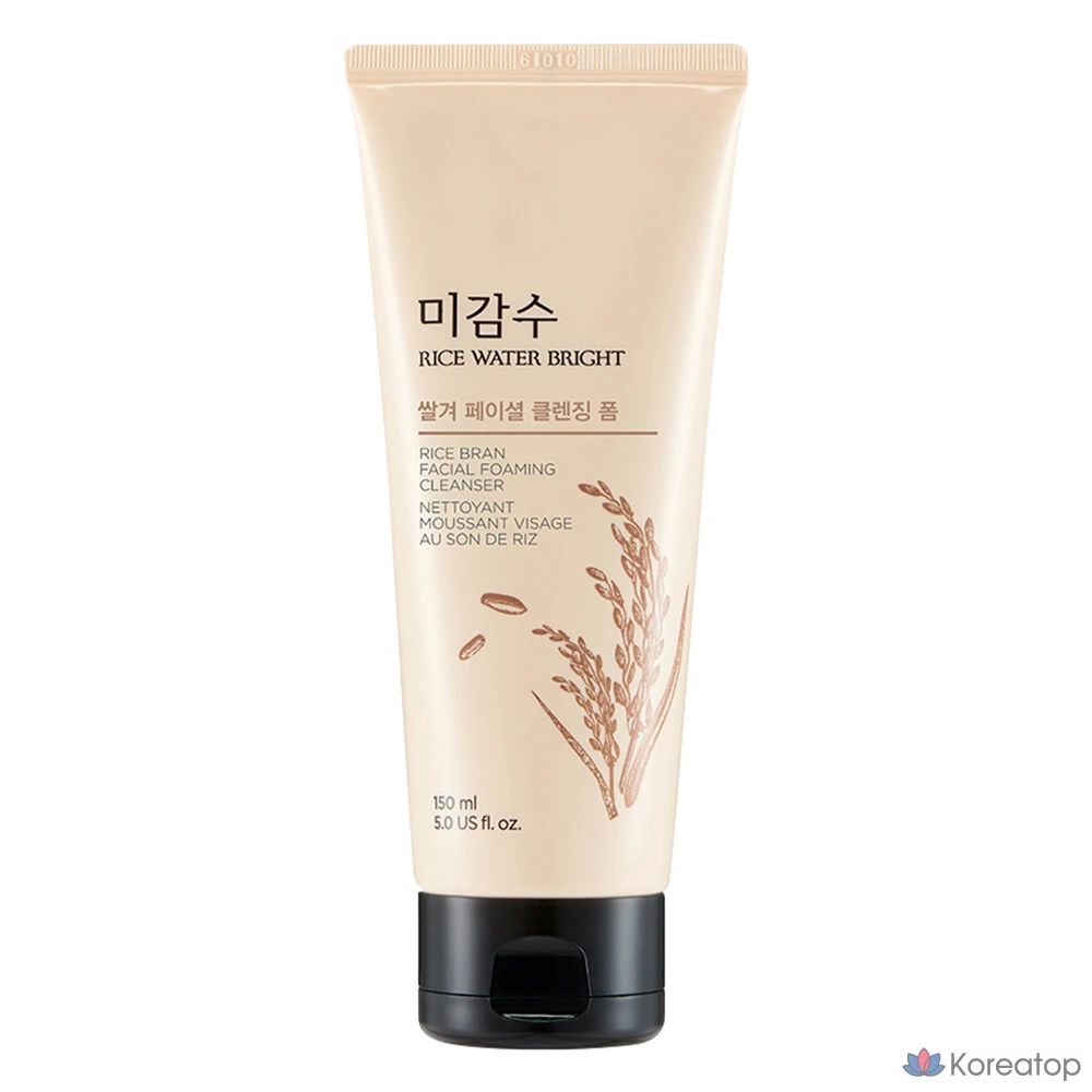 Очищающая пенка The Face Shop Migangsu Bright Rice Bran Cleansing Foam, 150 мл, 1 шт.