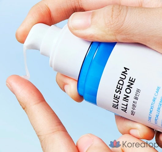 Набор для ухода DASHU Boy Blue Moisture All-in-one Lotion + Moisture Cream 2-piece Set, 200 мл, 1 шт.