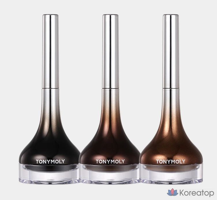 Гель-лайнер для глаз Tony Moly Back Gel Eyeliner Z, оттенок 03 Pearl Brown, 7 г, 1 шт.