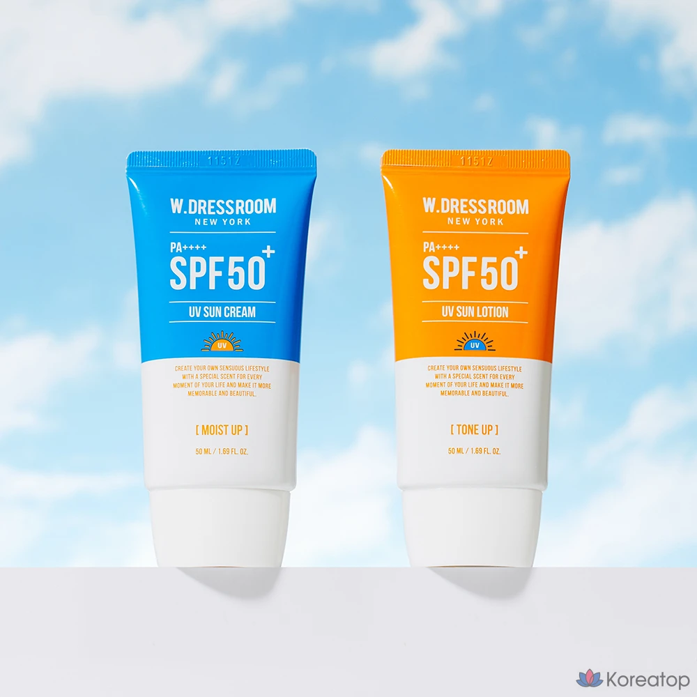 Солнцезащитный крем W.Dressroom Moisturizing Sun Cream SPF50+ PA++++, 50 мл, 1 шт.