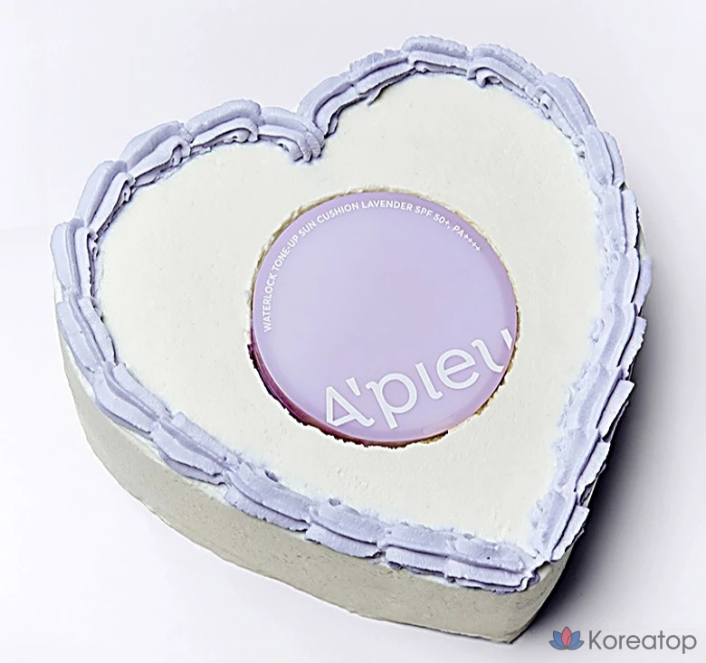 Солнцезащитный кушон A'Pieu Waterlock Tone-Up Sun Cushion, оттенок Lavender, 15 г, 1 шт.