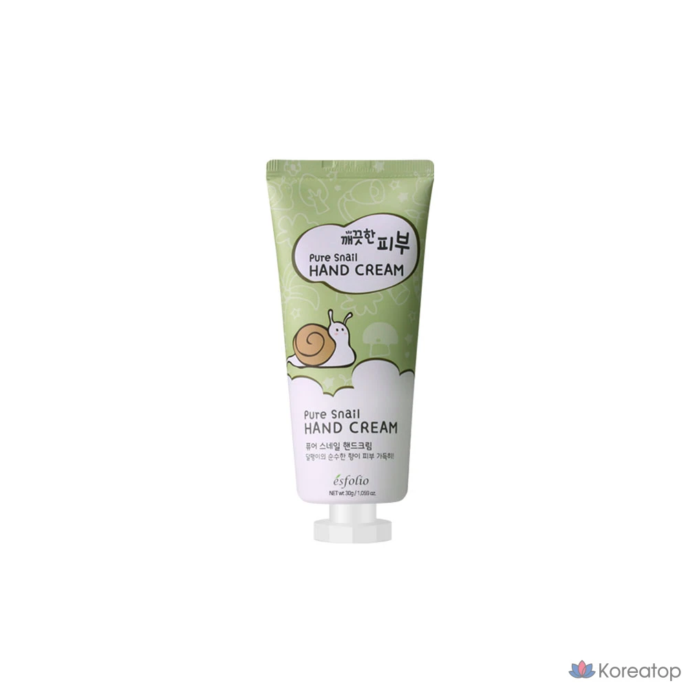 Набор для ухода Esfolio Clean Skin Hand Cream 5-piece Set (Strawberry Milk Yuzu Peach Snail), 150 г, 1 шт.