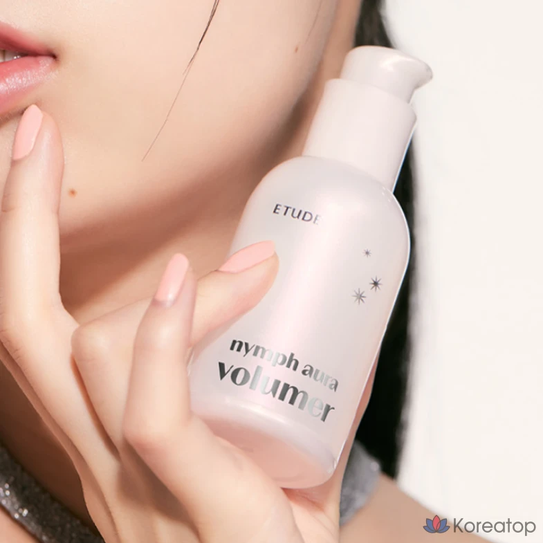 Корректирующая база для макияжа Etude House Nymph Aura Volumer Makeup Base, оттенок Transparent Water Glow, 24 г, 1 шт.