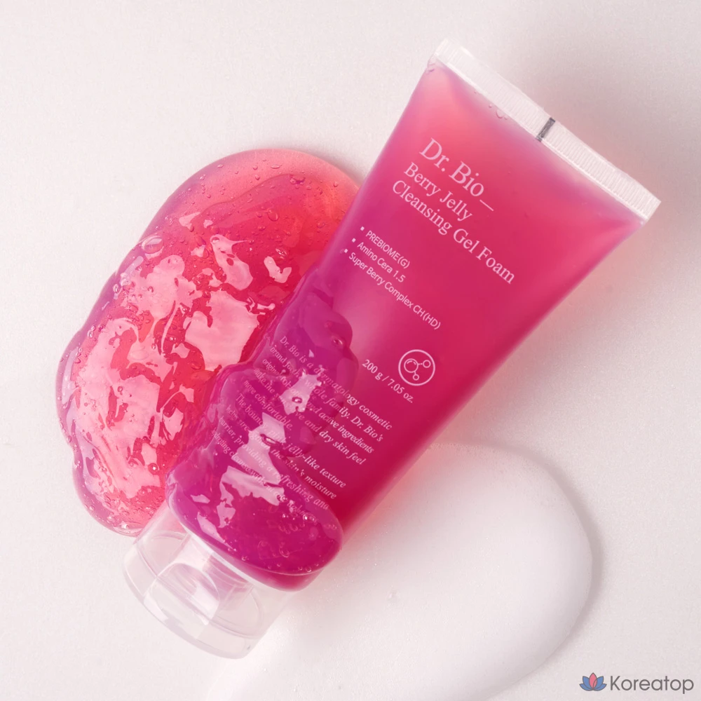 Очищающий гель-пена Dr. Bio Berry Jelly Cleansing Gel Foam, 200 г, 1 шт.