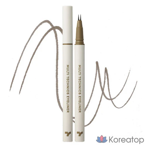 Подводка для глаз Tony Moly I’ton Multi Technics Eyeliner, оттенок 05 Mute Brown, 0.6 г, 1 шт.