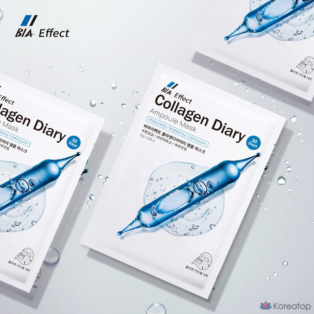 Тканевая маска для лица Wonjin Collagen Diary Ampoule Mask, 1 шт.
