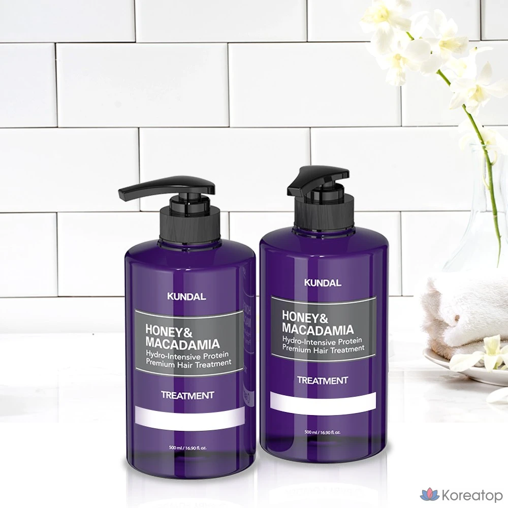 Кондиционер для волос Kundal Honey & Macadamia Hair Treatment Aroma Edition Jasmine Woody, 500 мл, 1 шт.