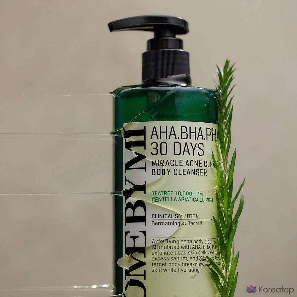 Очищающее средство для тела Some By Mi AHA BHA PHA 30 Days Miracle Acne Clear Body Cleanser, 400 г, 1 шт.