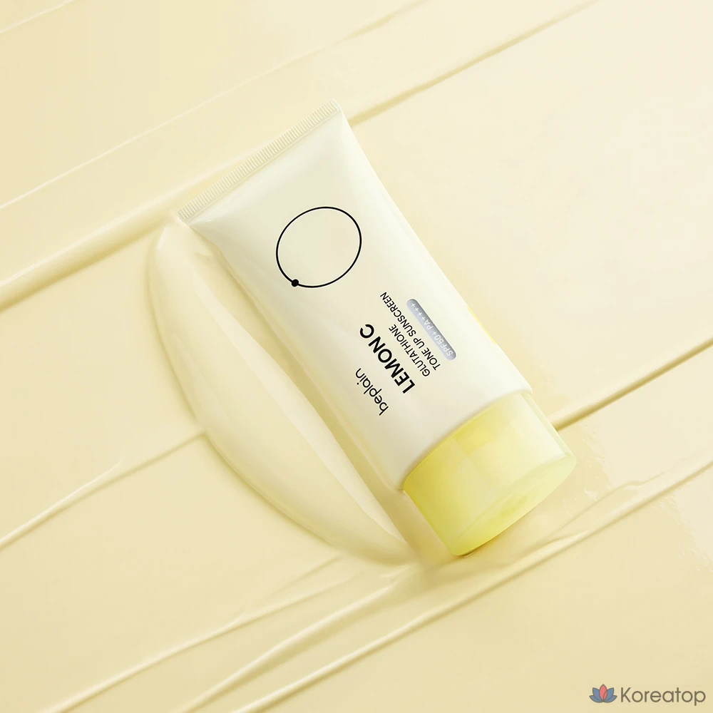 Солнцезащитный крем Beplain Lemon C Glutathione Tone-up SPF 50+ PA++++, 50 мл, 1 шт.