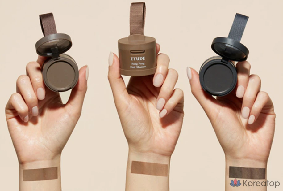 Тинт для волос Etude House Pang Pang Hair Shadow, оттенок Light Brown, 3.5 г, 1 шт.