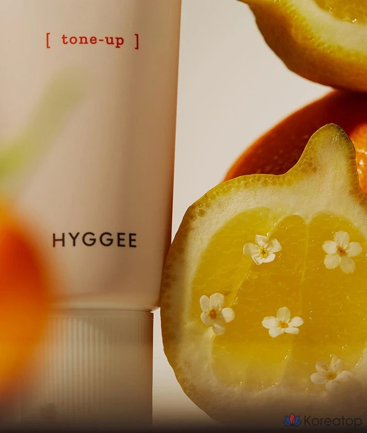 Солнцезащитный крем HYGGEE Fresh Vegan Tone Up Sun Cream SPF50+ PA++++, 50 мл, 1 шт.