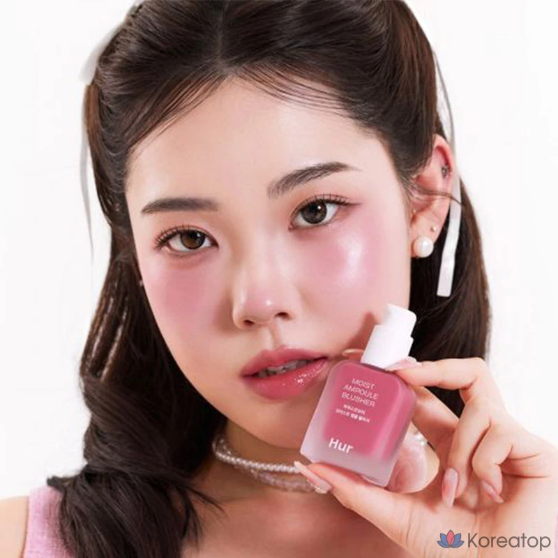 Ампульная сыворотка House of Hur Moist Ampoule Blusher, оттенок 01 Nudy Beige, 20 мл, 1 шт.
