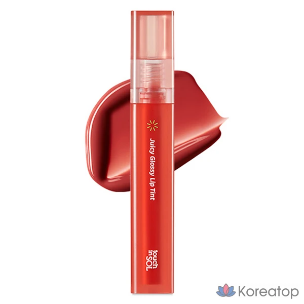 Тинт для губ Touch in Sol Vegan Again Juicy Glossy Lip Tint, оттенок Marshmallow, 3.9 г, 1 шт.