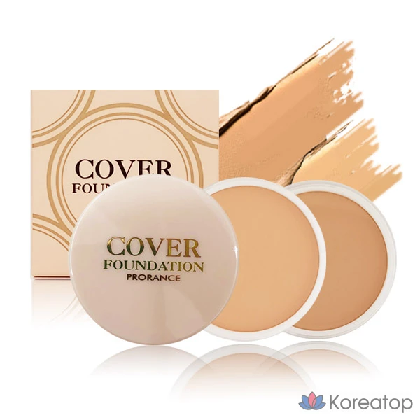 Тональный крем Prorance Cover Foundation SPF25 PA++, оттенок 23 Beige, 1 шт.