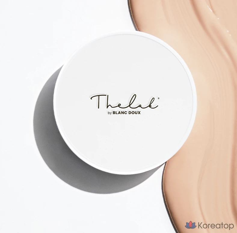 Кушон-основа THE LAB by blanc doux Oligo Hyaluronic Acid Healthy Cream Cushion Foundation, оттенок 01 Ivory, 12 г + сменный блок, 1 шт., фото 2