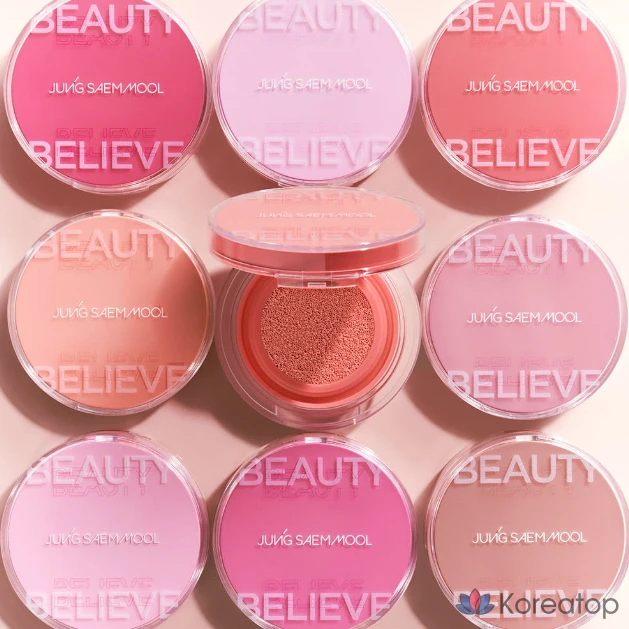 Кушон-румяна Jungsaemmool Artist Cushion Blush, оттенок Rare Rose, 1 шт.