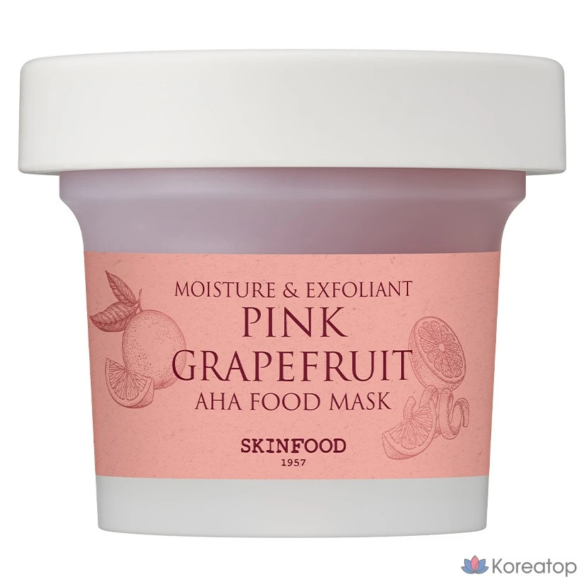 Пилинг Skinfood Pink Grapefruit AHA Food Mask, 1 шт.