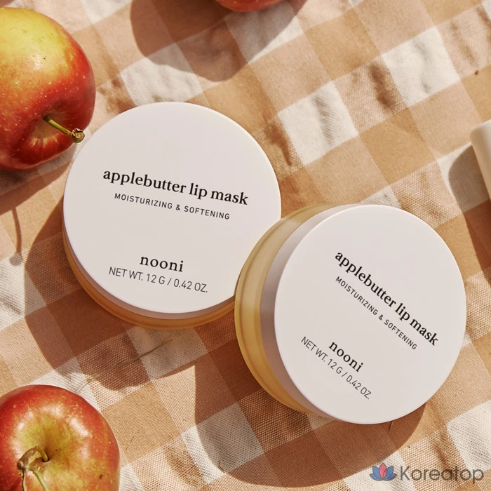 Бальзам для губ NOONI Apple Butter Lip Mask, 12 г, 1 шт.