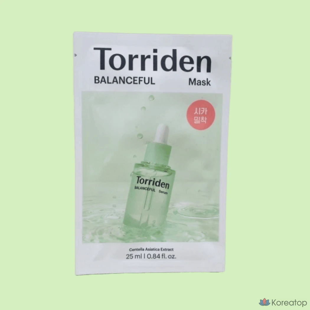 Тканевая маска для лица Torriden Balancefull Cica Mask, 1 шт.