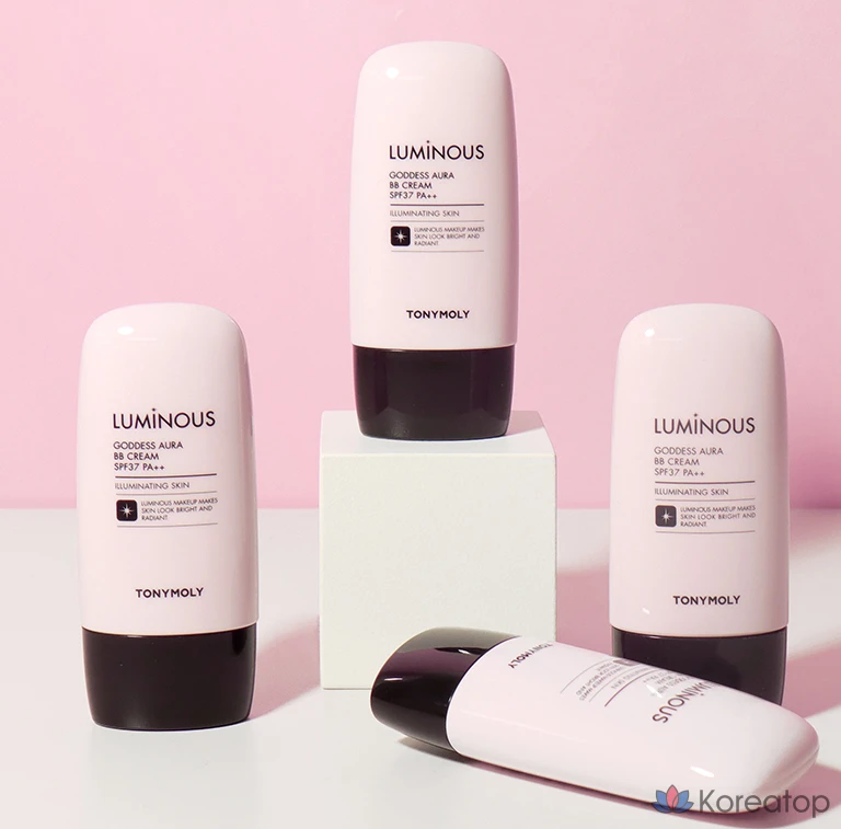 ВВ-крем Tony Moly Luminous Goddess Aura BB Cream SPF37 PA++, оттенок 2, 45 г, 1 шт.