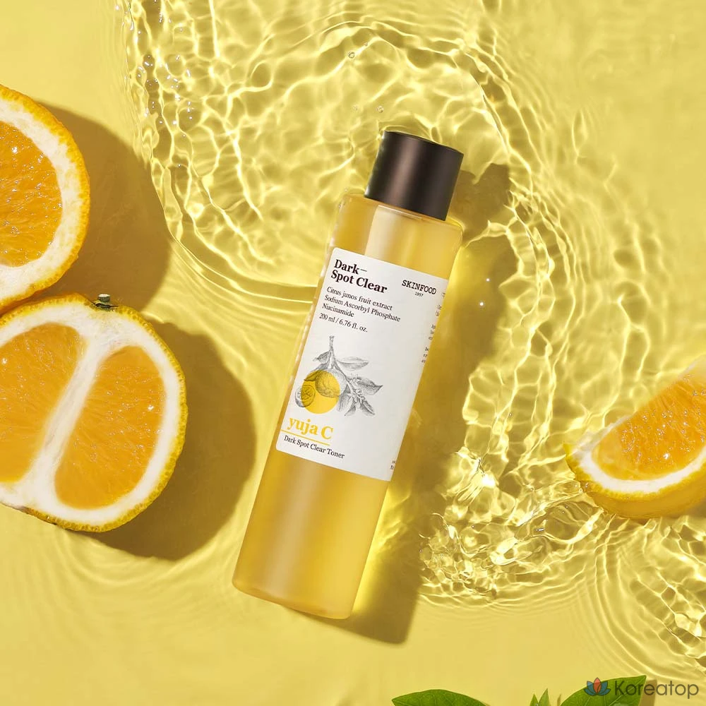 Тонер Skinfood Yuja Seed Blemish Clear Toner, 200 мл, 1 шт.