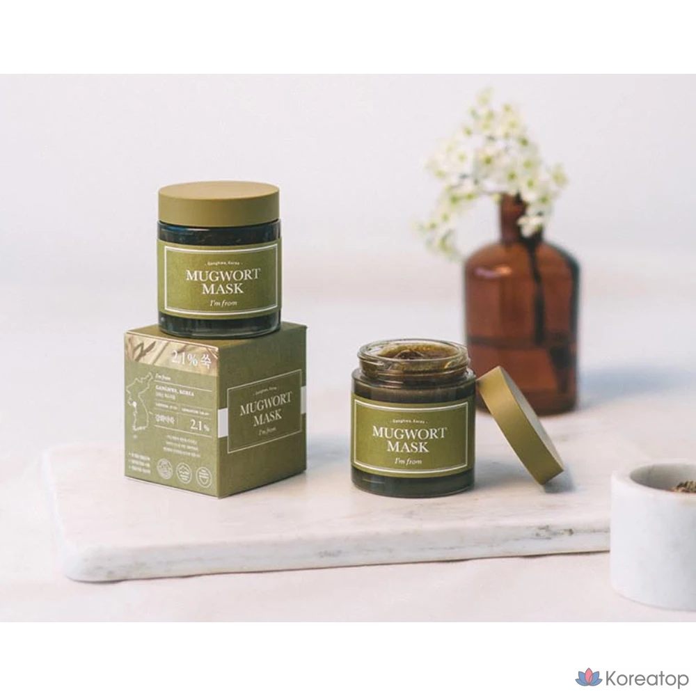 Маска для лица I'm From Mugwort Mask, 2 шт.