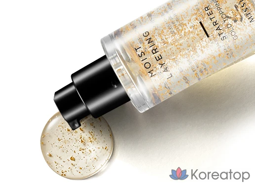 Праймер для макияжа Missha Moist Layering Starter Makeup Base, оттенок Gold Topping, 30 мл, 1 шт.
