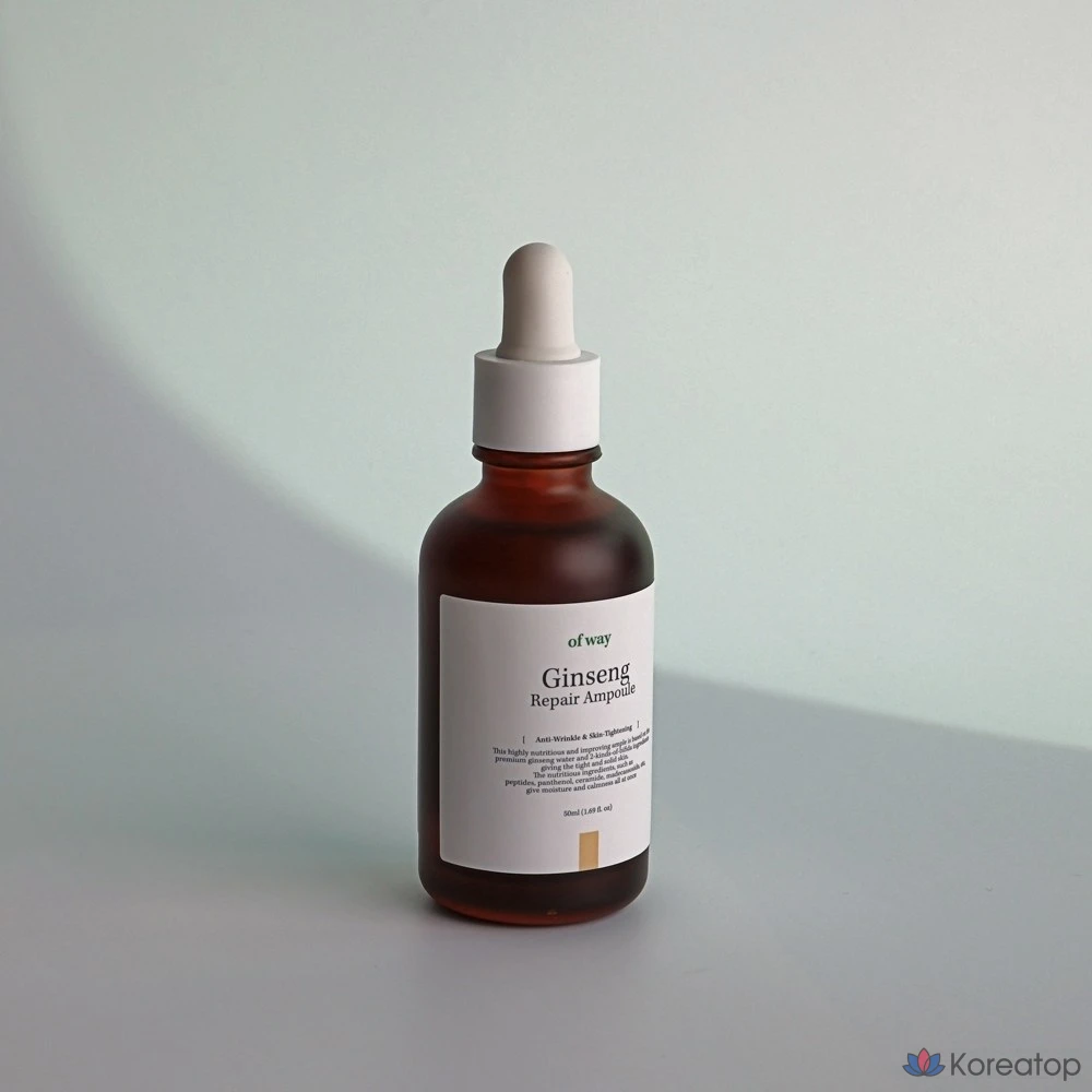 Ампульная сыворотка Medi-Peel Obway 6-Peptide Wrinkle Elasticity Anti-Aging Organic Red Ginseng Repair Ampoule, 50 мл, 1 шт.