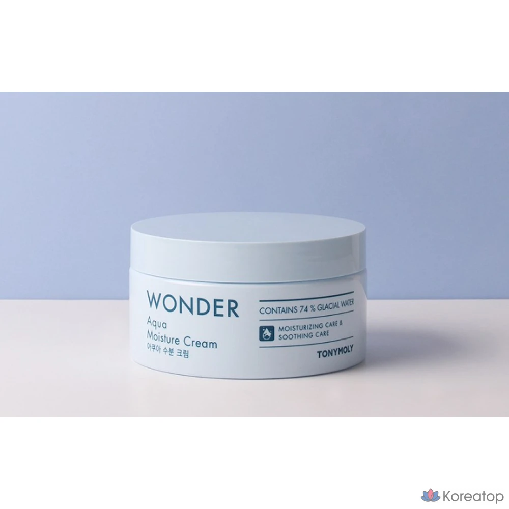 Крем для лица Tony Moly Wonder Aqua Moisture Cream, 300 мл, 1 шт.