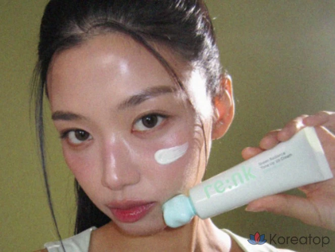 Крем для лица Re:Nk Radiance Tone Up Light Cream SPF50+ PA++++, оттенок Green, 50 мл, 1 шт., фото 6