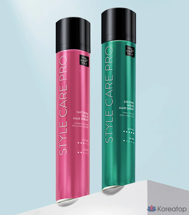 Лак для волос Mise en Scene Style Care Pro Strong Hold Hair Spray, 300 мл, 1 шт.