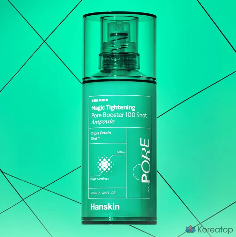 Ампульная сыворотка HANSKIN Magic Tightening Pore Booster 100 Shot Ampoule, 50 мл, 1 шт.