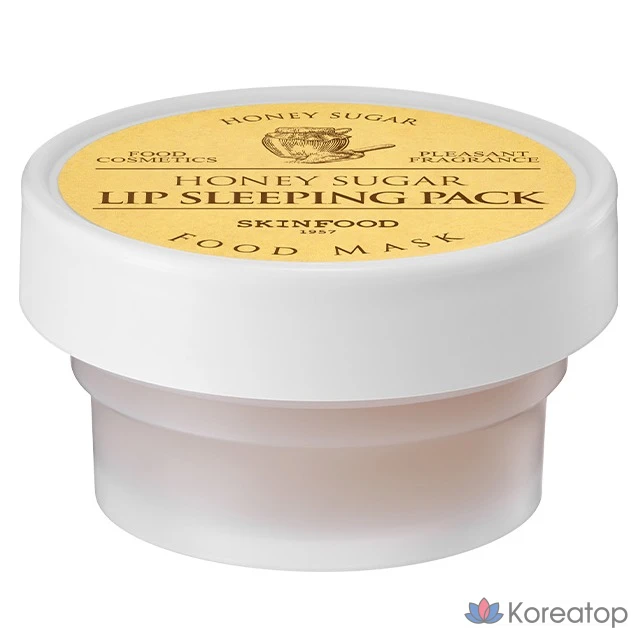 Бальзам для губ Skinfood Honey Sugar Food Mask Lip Sleeping Pack, 21 г, 1 шт.