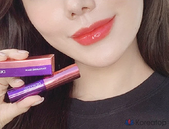 Тинт-бальзам для губ DEWYCEL Tintouring Tint Balm, оттенок Lip Coral, 4.5 г, 1 шт., фото 10