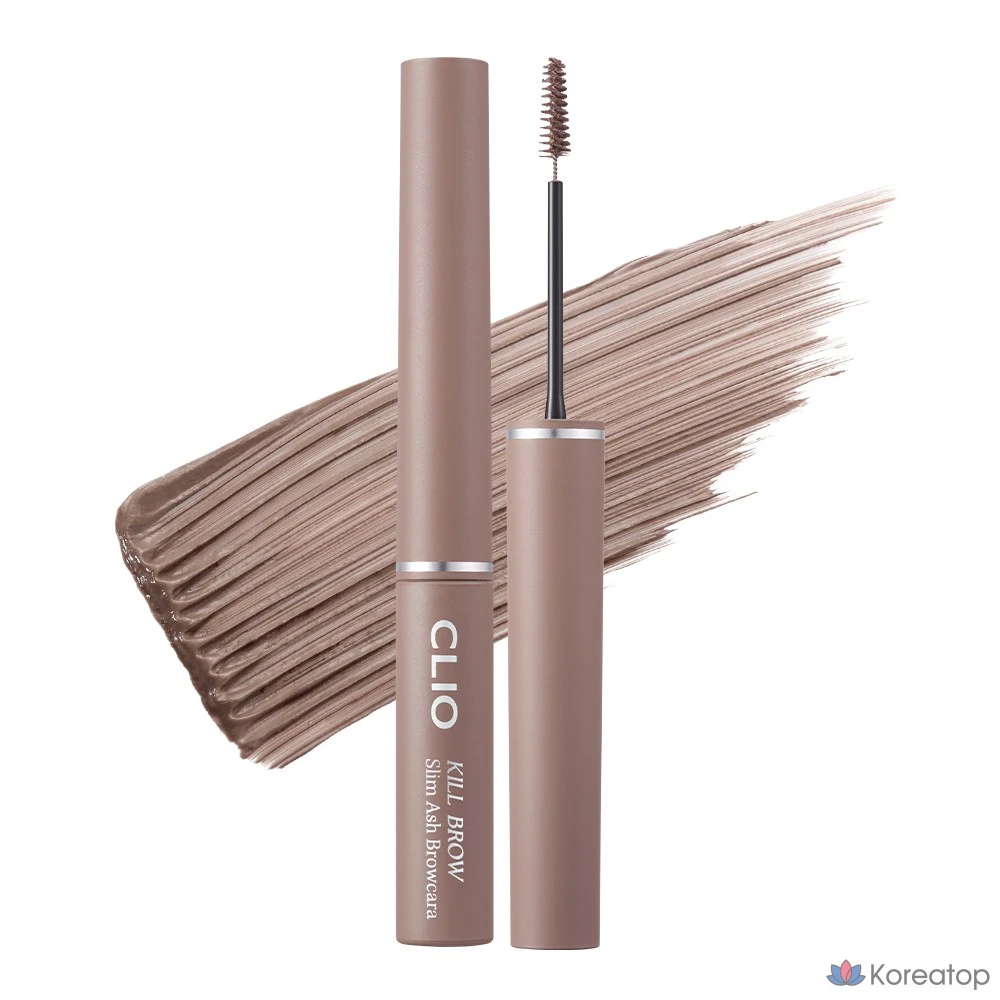 Брови-кара Clio Kill Brow Slim Ash Browcara, оттенок 001 Ash Pink, 1 шт.