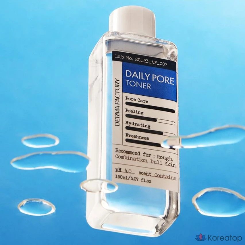 Тонер Derma Factory Daily Pore Toner, 150 мл, 1 шт.