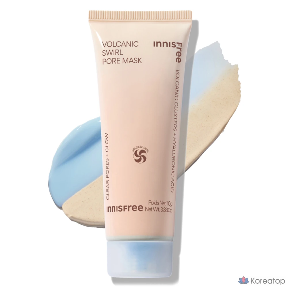 Тканевая маска для лица Innisfree Volcanic Pore Dual Mask, 110 г, 1 шт.