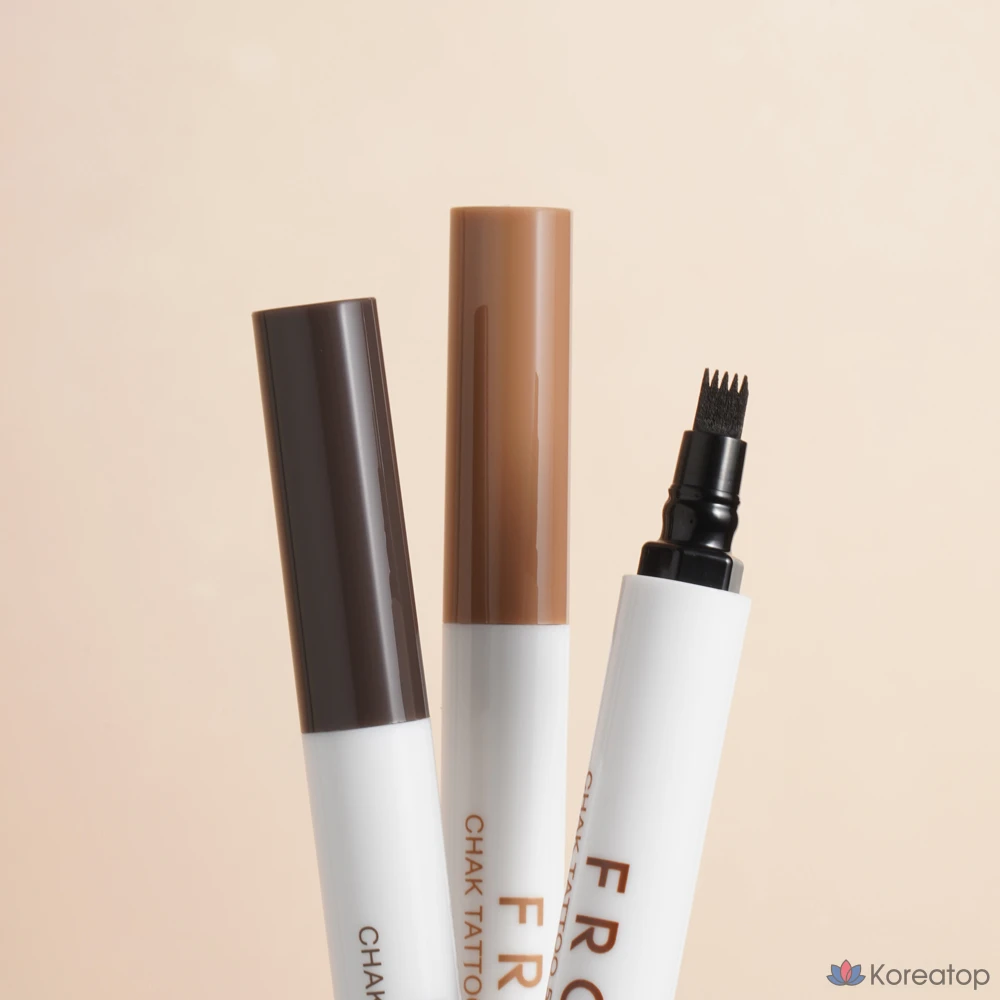 Карандаш для бровей Merythod Prong Tattoo 5D Eyebrow Pen, оттенок 02 Cocoa Brown, 1 шт., фото 4
