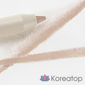 Айлайнер-карандаш Heart Percent Dot On Mood Gel Eyeliner Pencil, оттенок 07 Skin Gray, 1 шт.