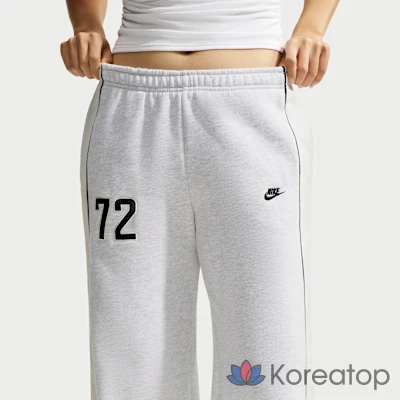 Брюки женские Nike Studio Fleece Medium Weight Mid-Rise Wide-Leg Pants, фото 2
