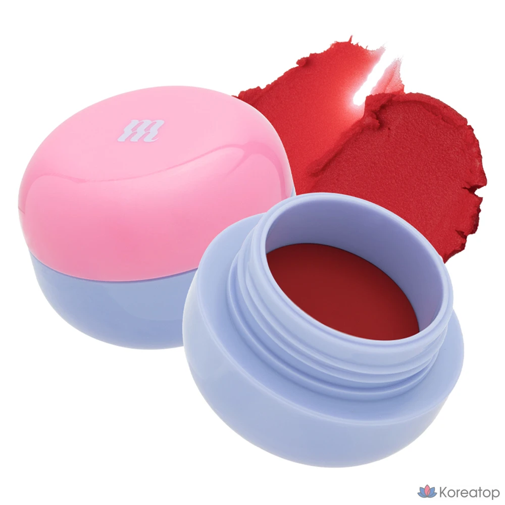 Тинт для губ MERZY Blurry Lip Mousse, оттенок BL8 Fever Vibe, 6 г, 1 шт.