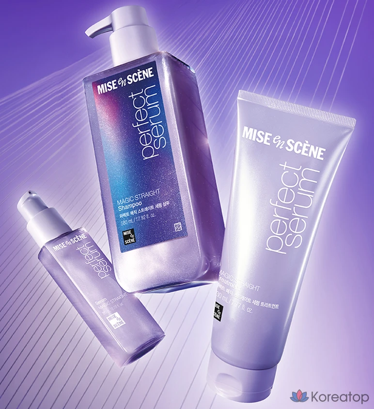Сыворотка для волос Mise en Scene Perfect Magic Straight Serum Shampoo, 530 мл, 1 шт.