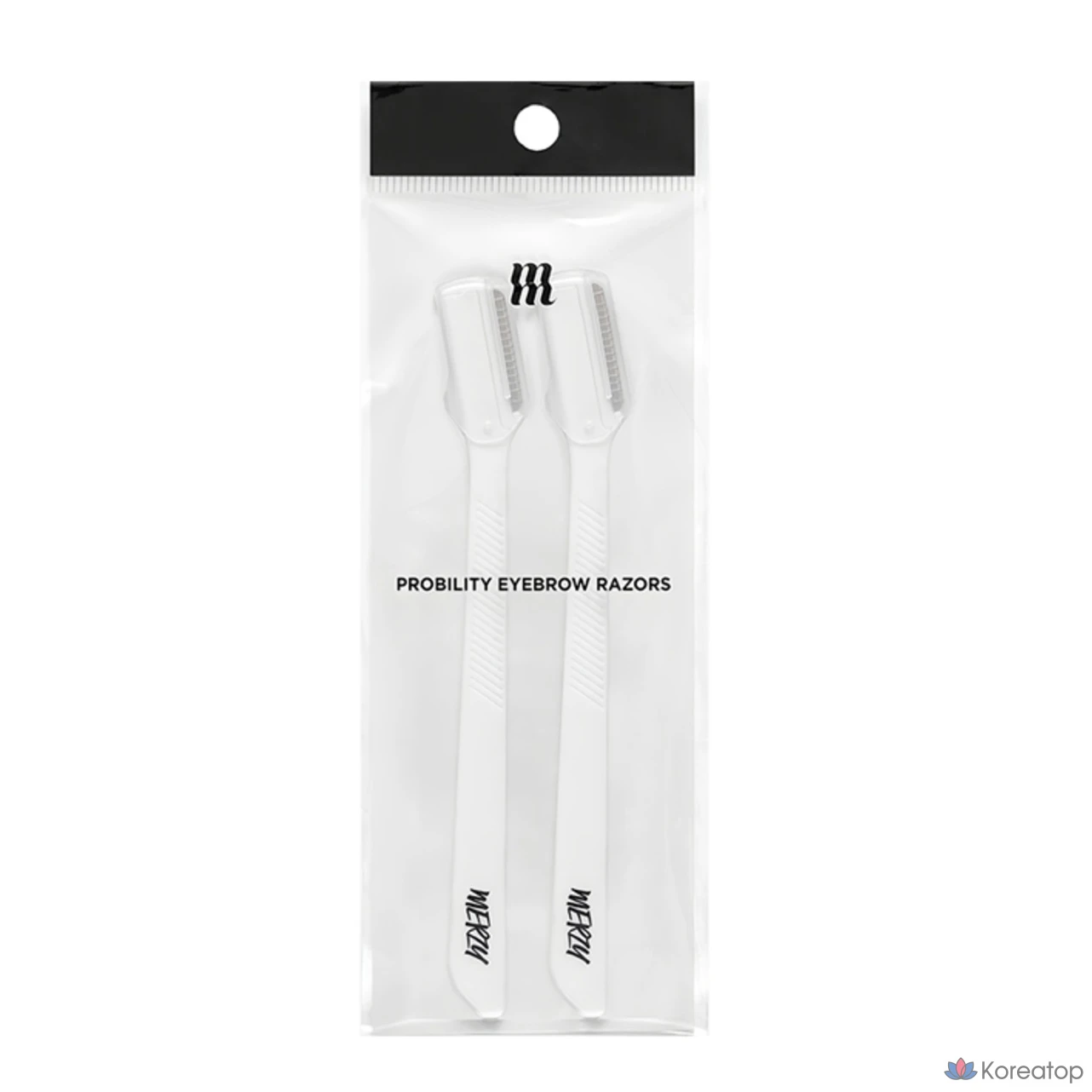 Корректор для бровей MERZY Probability Eyebrow Razor, цвет White, 8 шт.