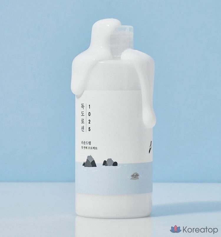 Набор для ухода Round Lab 1025 Dokdo Moisturizing 5-piece Set, 1 шт.