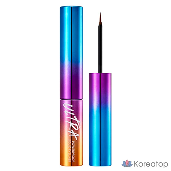 Жидкая подводка для глаз Missha Ultra Powerproof Liquid Liner, оттенок Brown, 4 г, 1 шт.