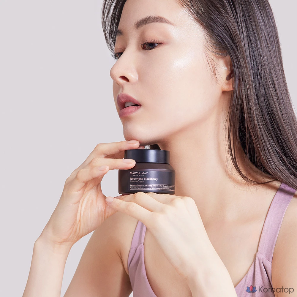 Крем Mary&May Idebenone Blackberry Intensive Cream, 70 г, 1 шт.