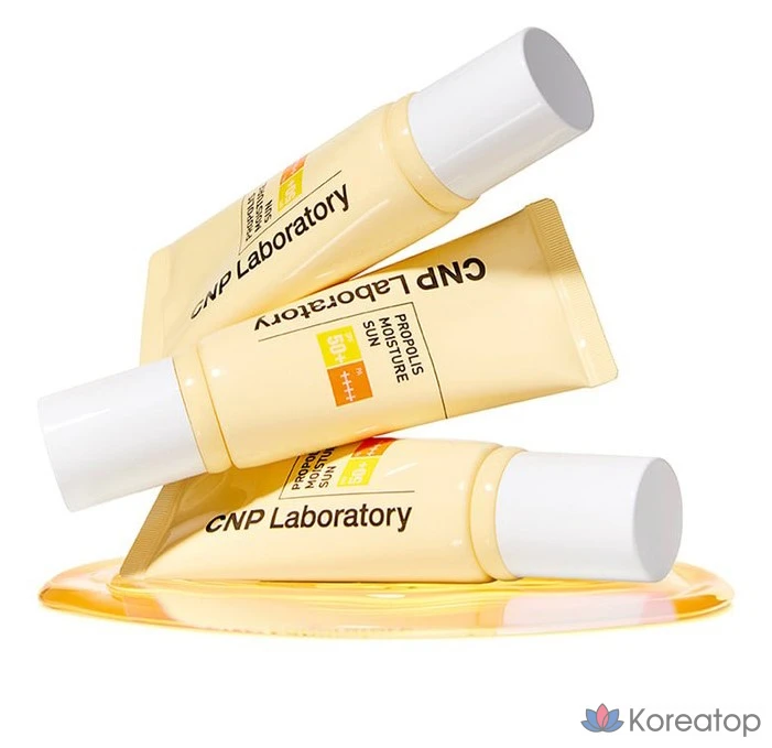 Солнцезащитный крем CNP Laboratory Propolis Moisture Sun Gel SPF50+ PA++++, 50 мл, 1 шт.