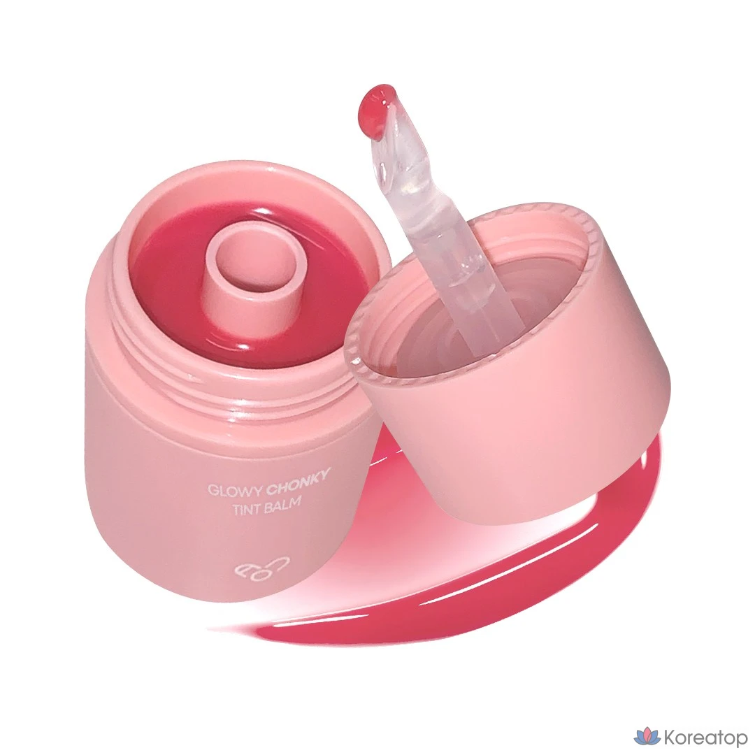 Тинт-бальзам для губ AOU Glowy Tint Balm, оттенок 07 Bubble Balm, 3.5 г, 1 шт.