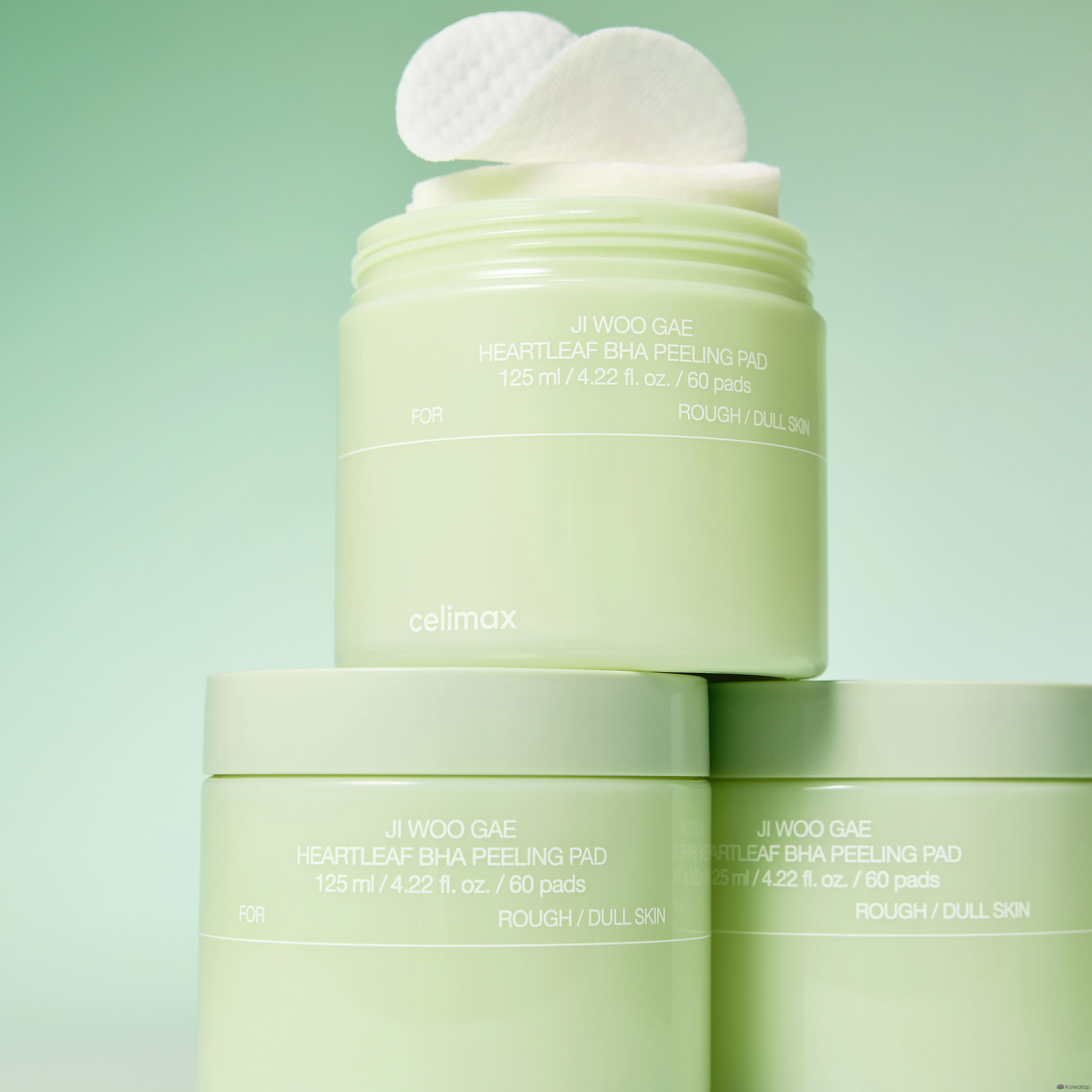 Пилинг-пэды Celimax Artichoke BHA Eraser Peeling Pad, 125 мл, 60 шт.